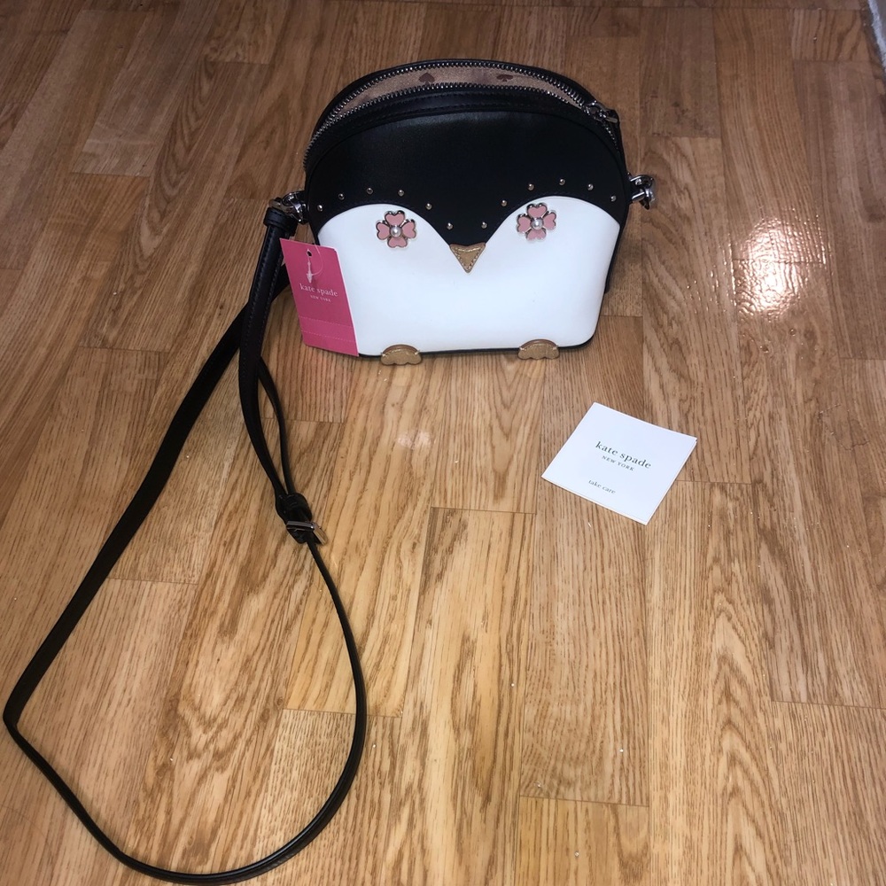 NWT Kate Spade Penguin Crossbody Purse